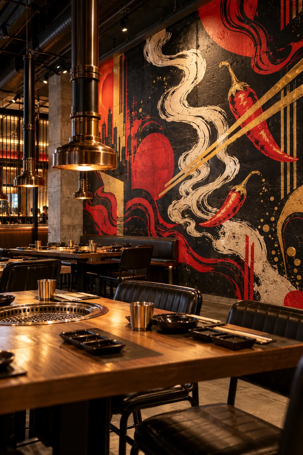 Custom printed wall mural concept for a space in North York, Ontario